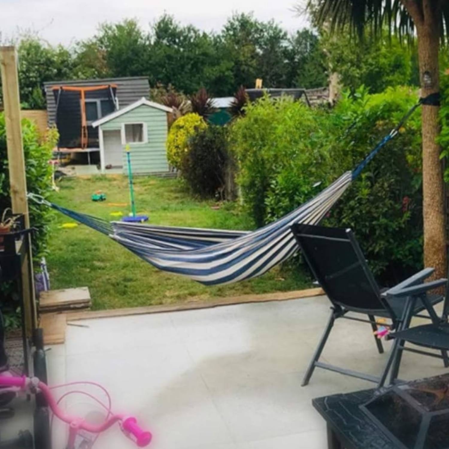 Sleeping Hammock (Blue Stripes): image 6
