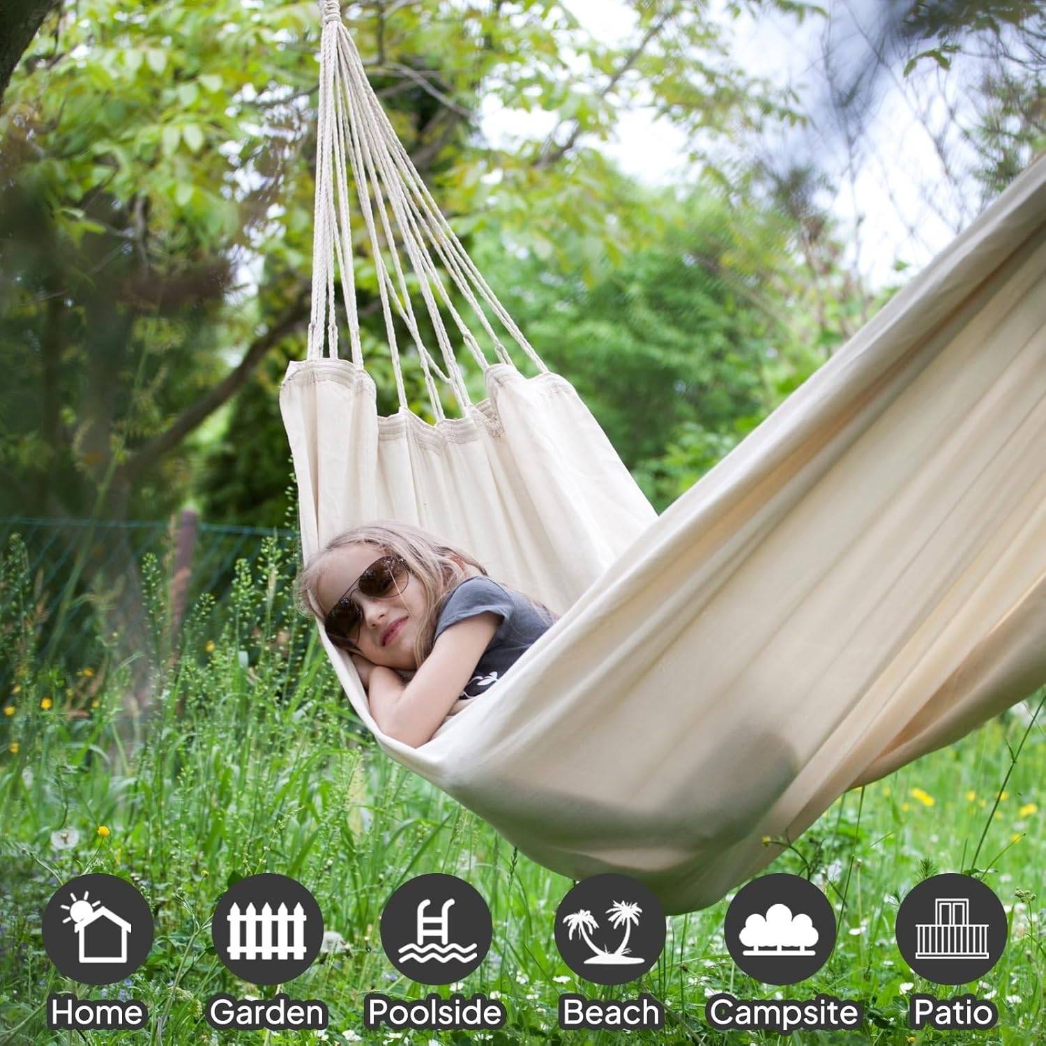 Sleeping Hammock (Blue Stripes): image 9